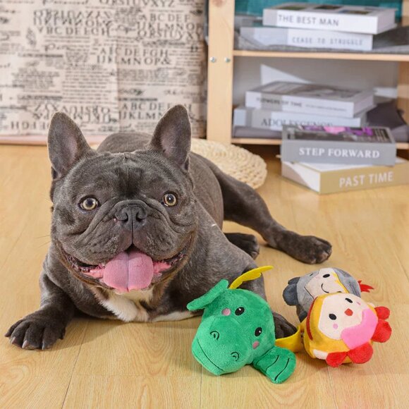 HUGSMART “Castle Story Prince” (Med/Lg) Super Ball Dog Toy (NEW & SUPER CUTE!) - Picture 3 of 5
